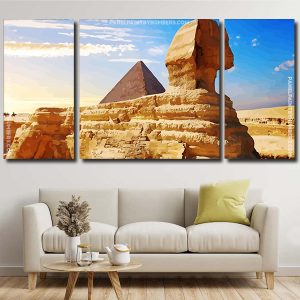 Great Sphinx Of Giza Panels paint by numbers