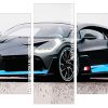 Grey Bugatti Divo Panels paint by numbers