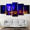 Halloween Pumpkins Panels paint by numbers