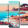 Illustration Beach panels paint by numbers