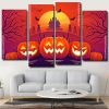 Illustration Halloween Pumpkins panels paint by numbers