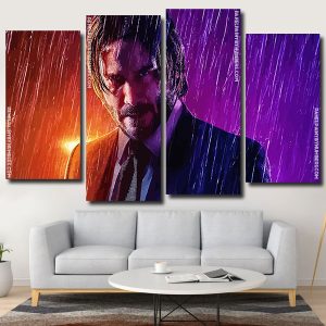 John Wick Movie Panel paint by numbers