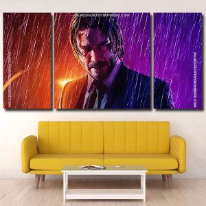 John Wick Movie Panel paint by numbers