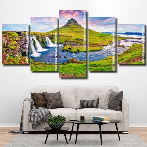 Kirkjufell Mountain Iceland panels paint by numbers