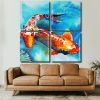 Koi Fish panels paint by numbers