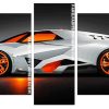 Lamborghini Egoista Car Panels paint by numbers