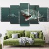 Megalodon Shark Panels paint by numbers