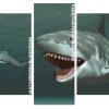 Megalodon Shark Panels paint by numbers