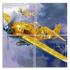 Military Plane Panels paint by numbers