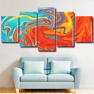 Mixed Colors Art Panels paint by numbers