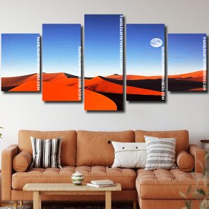 Namibia Desert Moonlight Panel paint by numbers