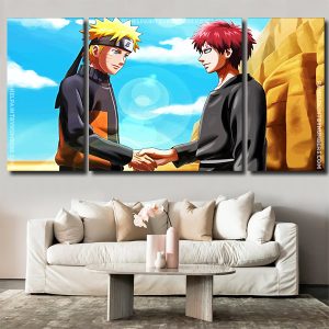 Naruto And Gaara Panels paint by numbers