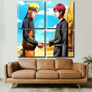 Naruto And Gaara Panels paint by numbers