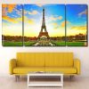 Paris Eiffel Tower Panels paint by numbers