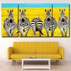 African Zebra Panels paint by numbers