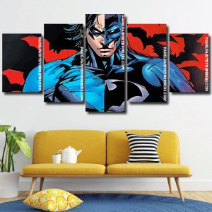 Nightwing Batman Panels paint by numbers