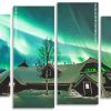 Northern Lights Aurora panels paint by numbers