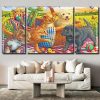 Pets Picnic panels paint by numbers