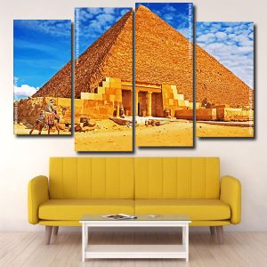 Pyramid Desert Panels paint by numbers