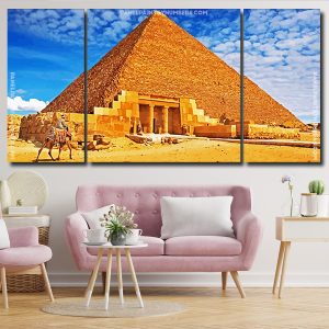 Pyramid Desert Panels paint by numbers