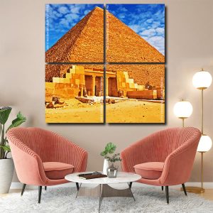 Pyramid Desert Panels paint by numbers