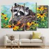 Raccoon Animal Panel Paint by numbers