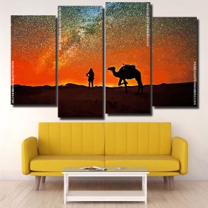 Sahara Desert at Night Panel paint by numbers