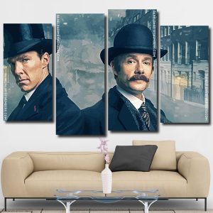 Sherlock Holmes The Abominable Bride panels paint by numbers