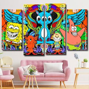 SpongeBob SquarePants Panels paint by numbers