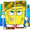 SpongeBob SquarePants panels paint by numbers