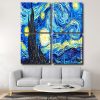 Starry Night panels paint by numbers