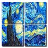 Starry Night panels paint by numbers