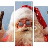 Stylish Santa Claus Panels paint by numbers