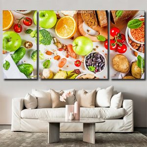 Healthy Food Panels paint by numbers