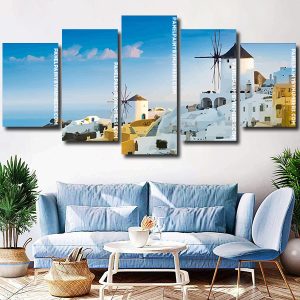 Greece Mykonos Island Panels paint by numbers