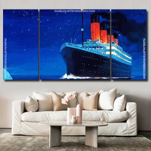 Titanic Ship Panels paint by numbers