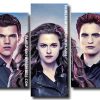 Twilight Bella Jacob and Edward Panels paint by numbers