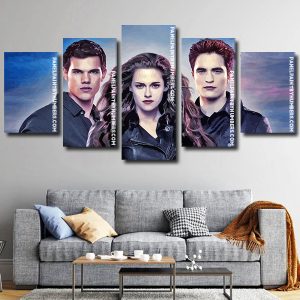 Twilight Bella Jacob and Edward Panel paint by numbers