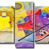 Wassily Kandinsky Abstract Art Panels paint by numbers