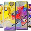 Wassily Kandinsky Abstract Art Panels paint by numbers