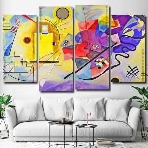 Wassily Kandinsky Abstract Art Panels paint by numbers