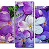 Aesthetic Crocus panels paint by numbers