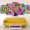 Aesthetic Colorful Mandala panels paint by numbers