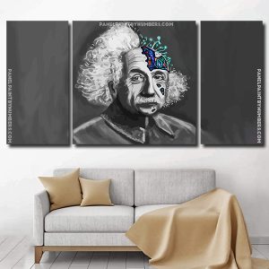 Albert Einstein panels paint by numbers