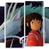 Chihiro Spirited Away panels paint by numbers