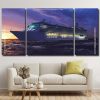 cruise ship sunset sunrise Panel paint by numbers