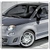 Grey Fiat panel paint by numbers