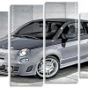 Grey Fiat panels paint by numbers