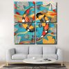 Koi Fishes panels paint by numbers