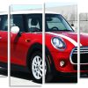 Mini Cooper panels paint by numbers